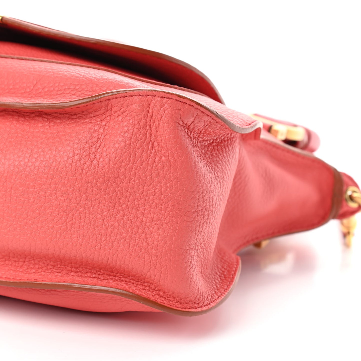 Calfskin Medium Marcie Satchel Paradise Pink