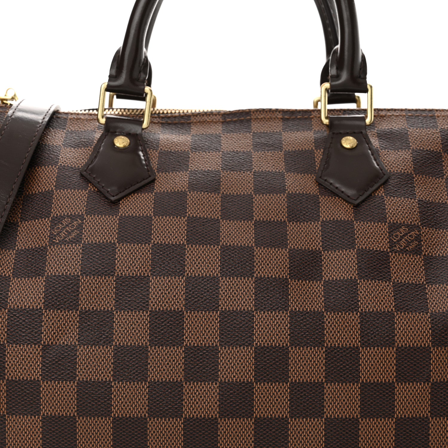 Louis Vuitton Damier Ebene Speedy Bandouliere 30 8 of 14