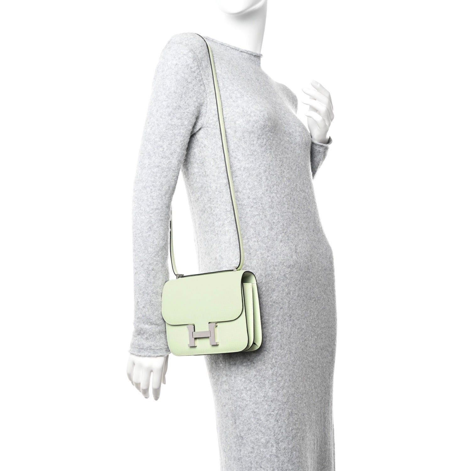 Hermes Epsom Constance 18 Vert Fizz 2 of 12