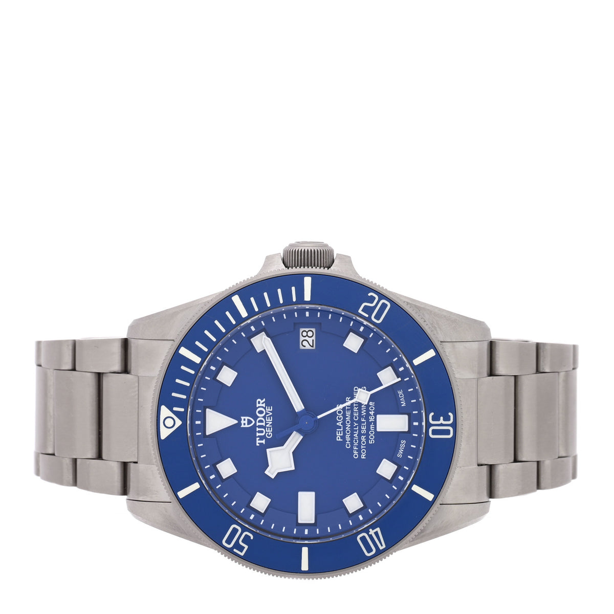 TUDOR Titanium 42mm Pelagos Automatic Watch Blue 25600TB 2 of 5