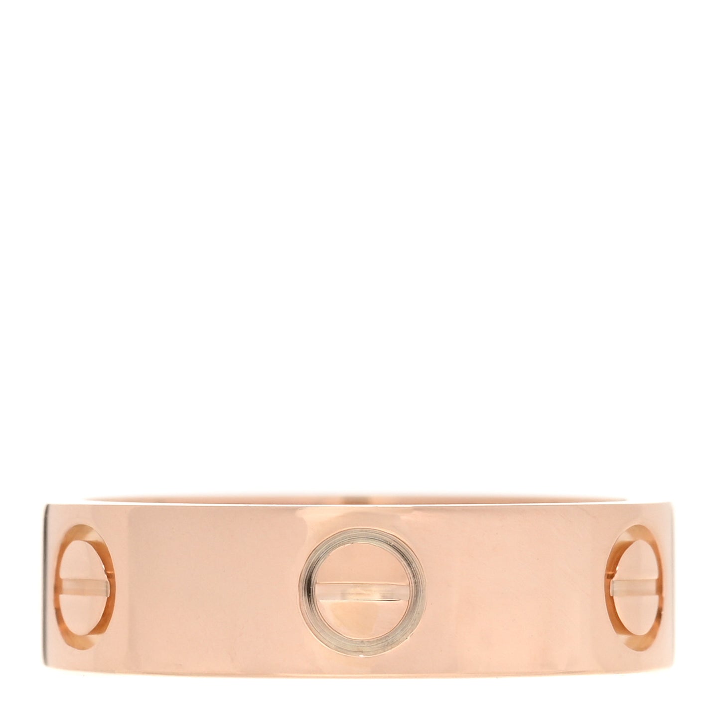 18K Pink Gold 5.5mm LOVE Ring 56 7.5