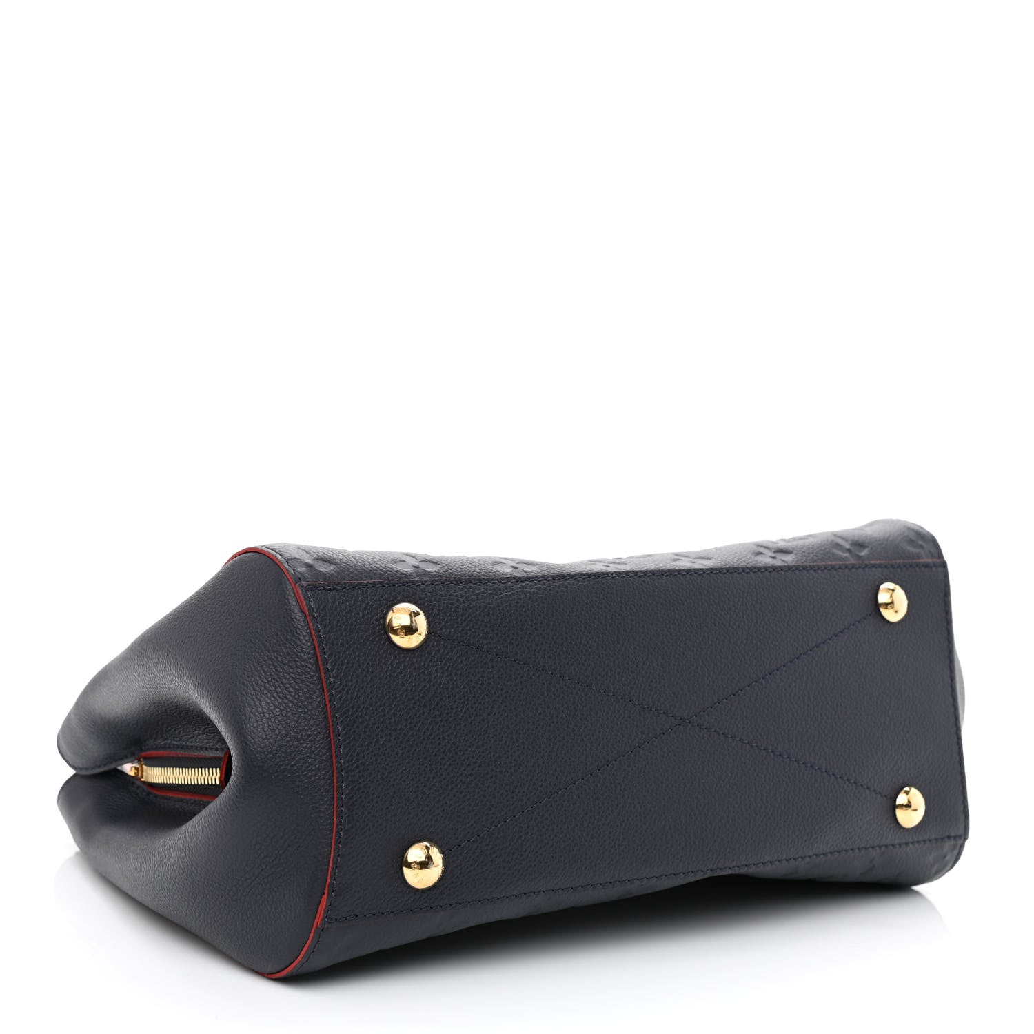 Louis Vuitton Empreinte Montaigne MM Marine Rouge 4 of 12