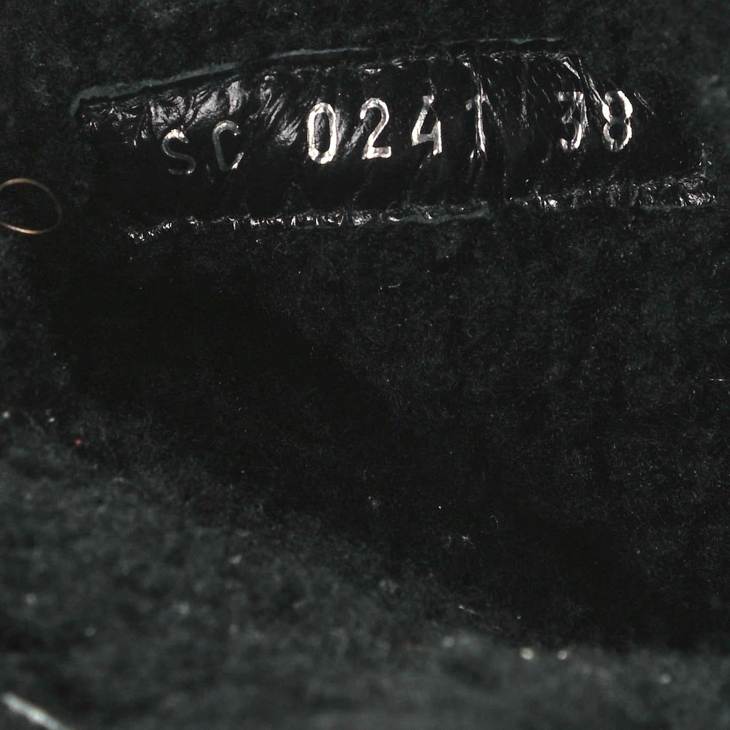 Shearling Monogram Giant Paseo Flat Comfort Mule 38 Black