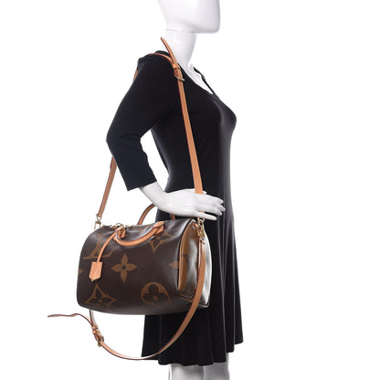 Louis Vuitton Reverse Monogram Giant Speedy Bandouliere 30 2 of 12