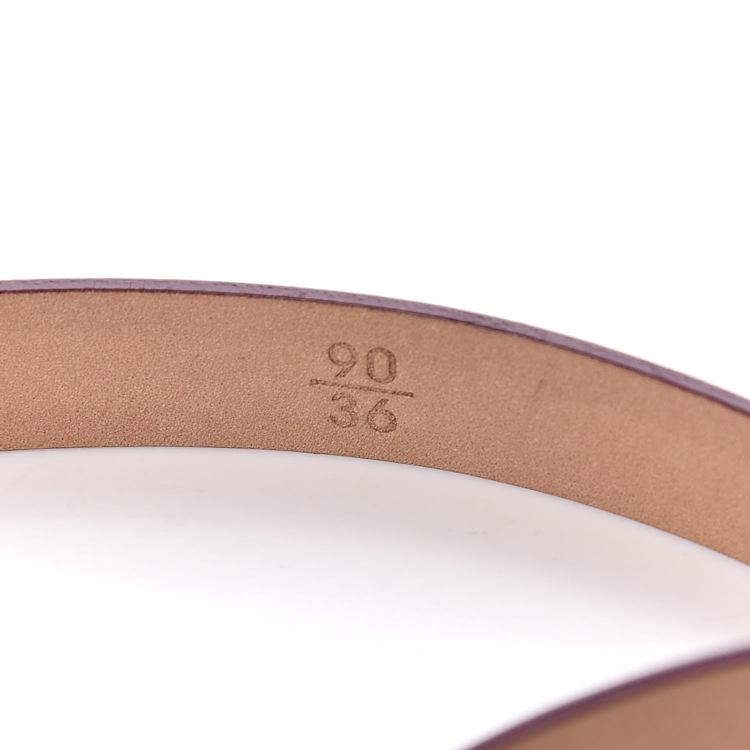 Chanel Patent CC Logo Skinny Belt 90 36 Purple 7 of 9