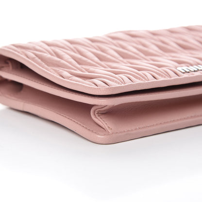 Miu Miu Nappa Matelasse Crossbody Orchidea 10 of 11