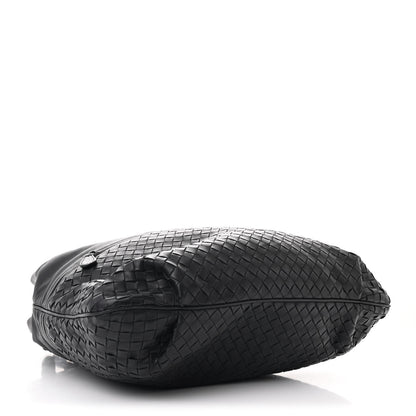 Bottega Veneta Cervo Deerskin Intrecciato Julie Tote Black 4 of 9