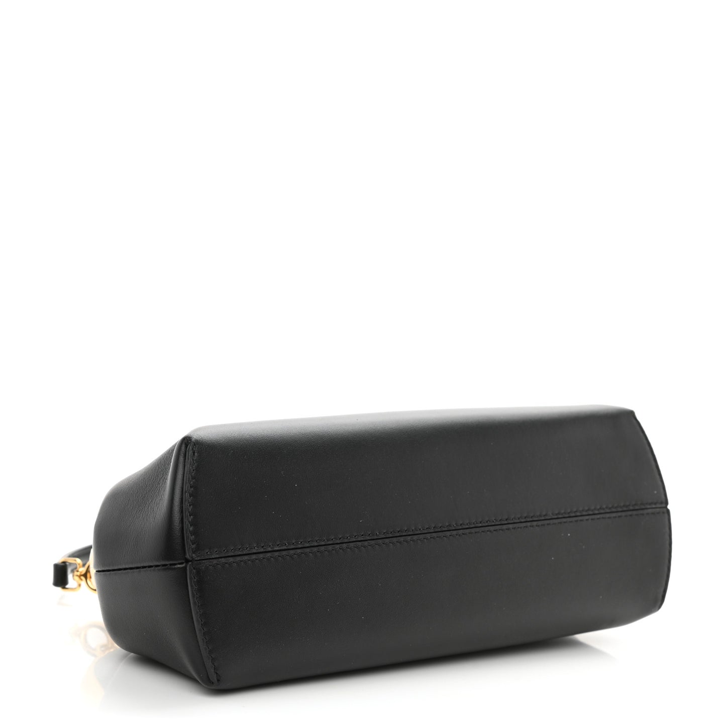 Shiny Nappa Small Fendi First Black