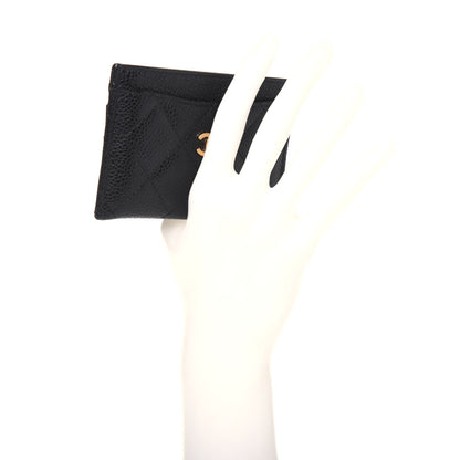 Chanel Caviar Quilted Card Holder Black 3 of 10