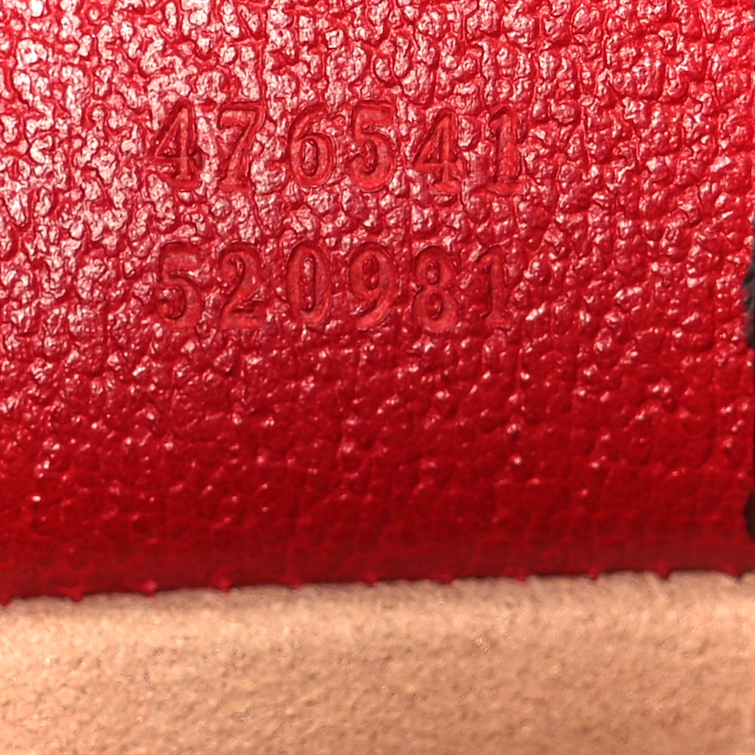 Gucci GG Supreme Monogram Small Queen Margaret Top Handle Bag Red 7 of 12