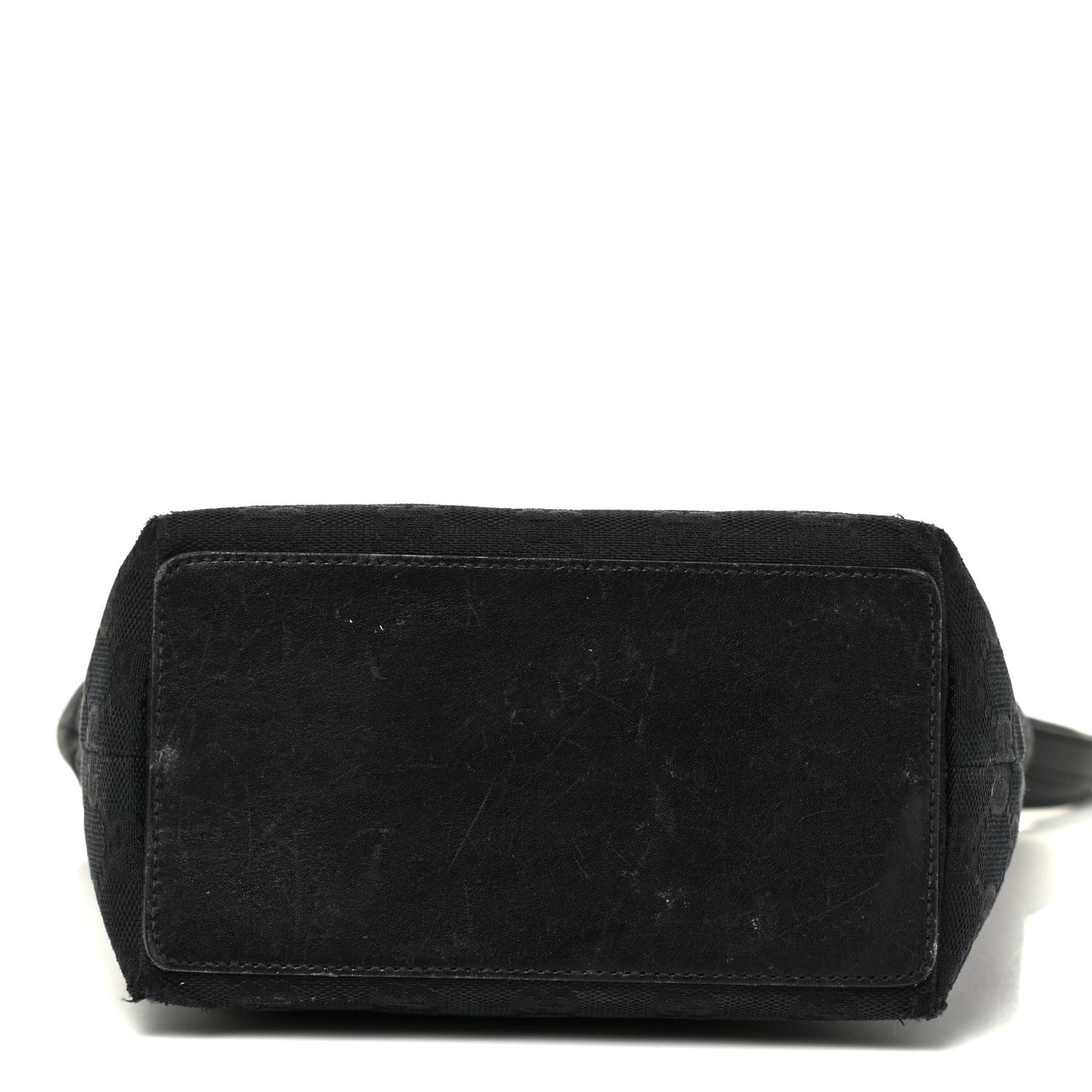 Gucci Monogram Small Bucket Tote Black 10 of 22
