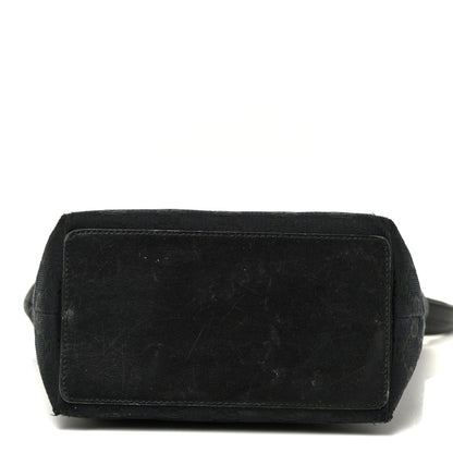 Gucci Monogram Small Bucket Tote Black 10 of 22