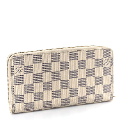 Louis Vuitton Damier Azur Zippy Wallet 3 of 10