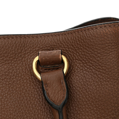 Prada Vitello Daino Shoulder Bag Bruciato 13 of 18