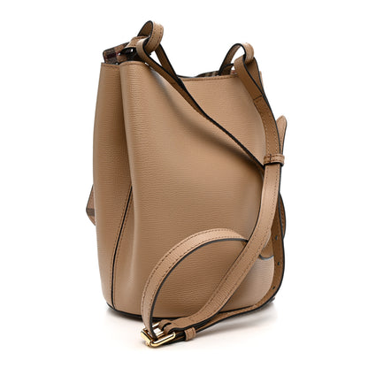 Burberry Haymarket Check Colours Small Lorne Bucket Crossbody Beige 3 of 13