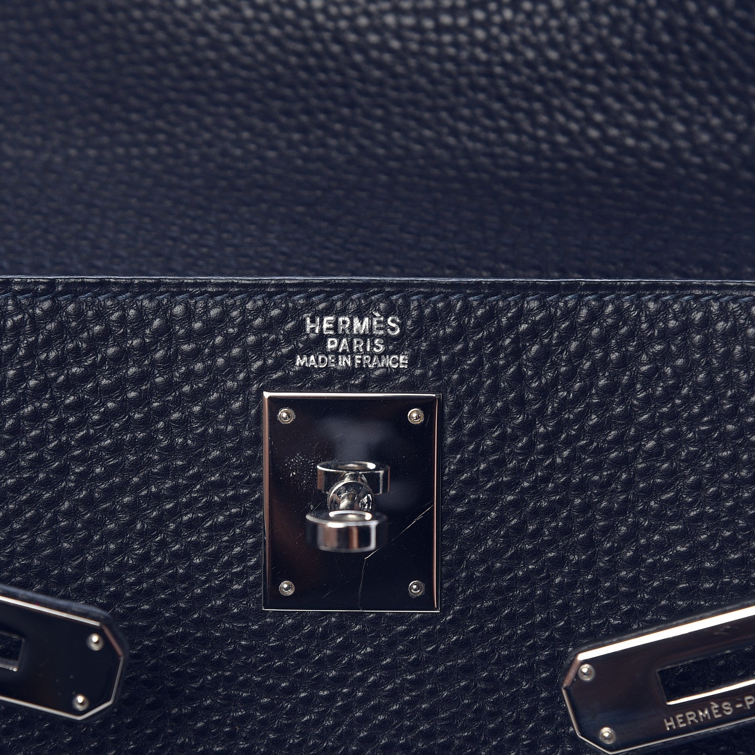Hermes Togo Kelly Retourne 32 Indigo 10 of 11