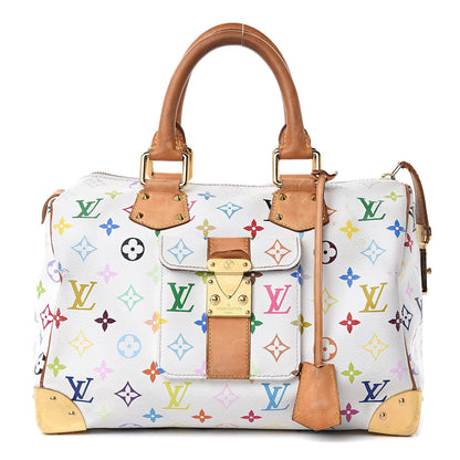 Louis Vuitton Monogram Multicolor Speedy 30 White 1 of 20