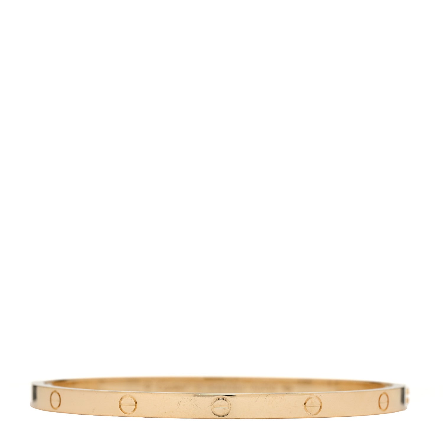 Cartier 18K Yellow Gold Small LOVE Bracelet 16 1 of 10