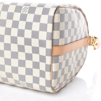 Louis Vuitton Damier Azur Speedy Bandouliere 30 6 of 12