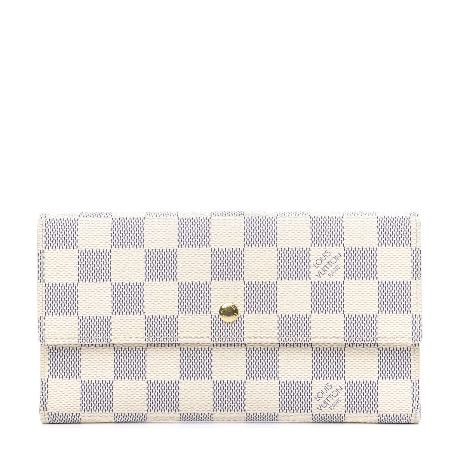 Louis Vuitton Damier Azur Porte Tresor International Wallet 1 of 9