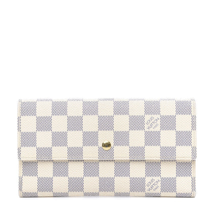 Louis Vuitton Damier Azur Porte Tresor International Wallet 1 of 9