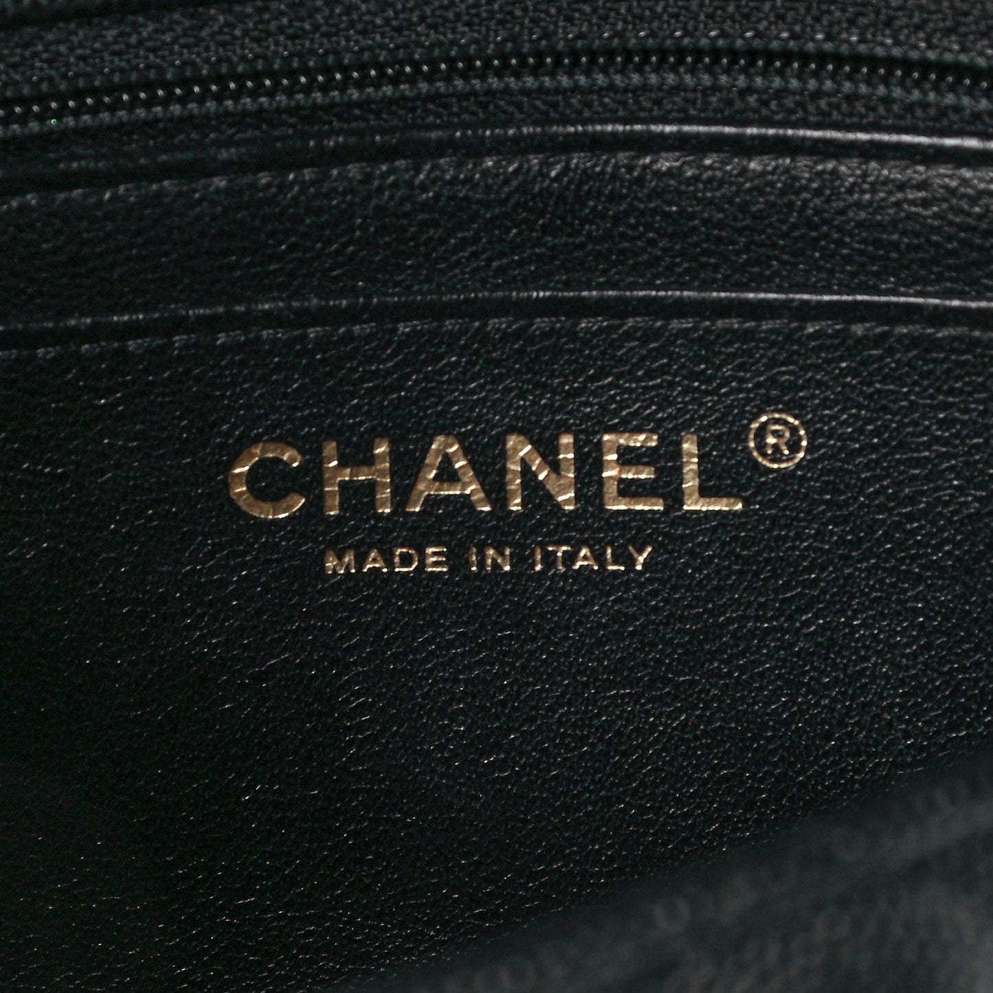 Caviar Quilted Mini Square Flap Black