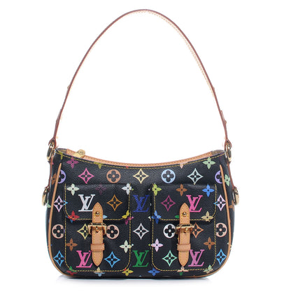 Louis Vuitton Monogram Multicolor Lodge PM Black 1 of 7