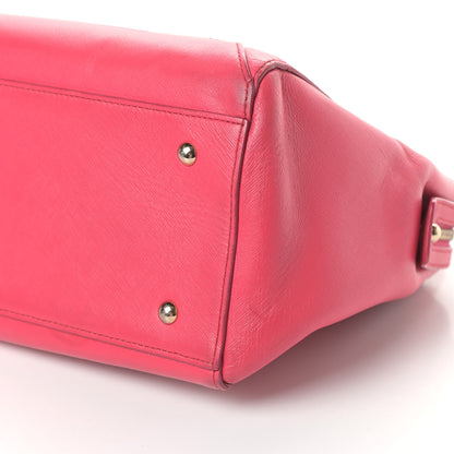 MCM Saffiano Nuovo Tote Pink 10 of 10