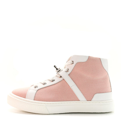 Hermes Canvas Calfskin Daydream Sneakers 35 Framboise White 1 of 9