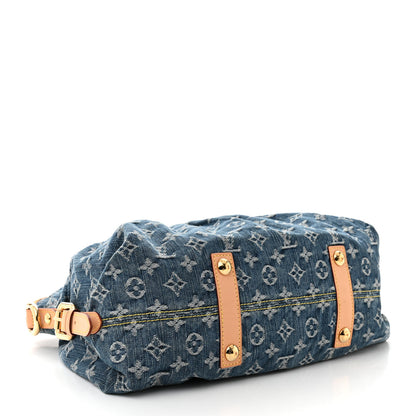 Louis Vuitton Denim Neo Cabby MM Blue 4 of 13