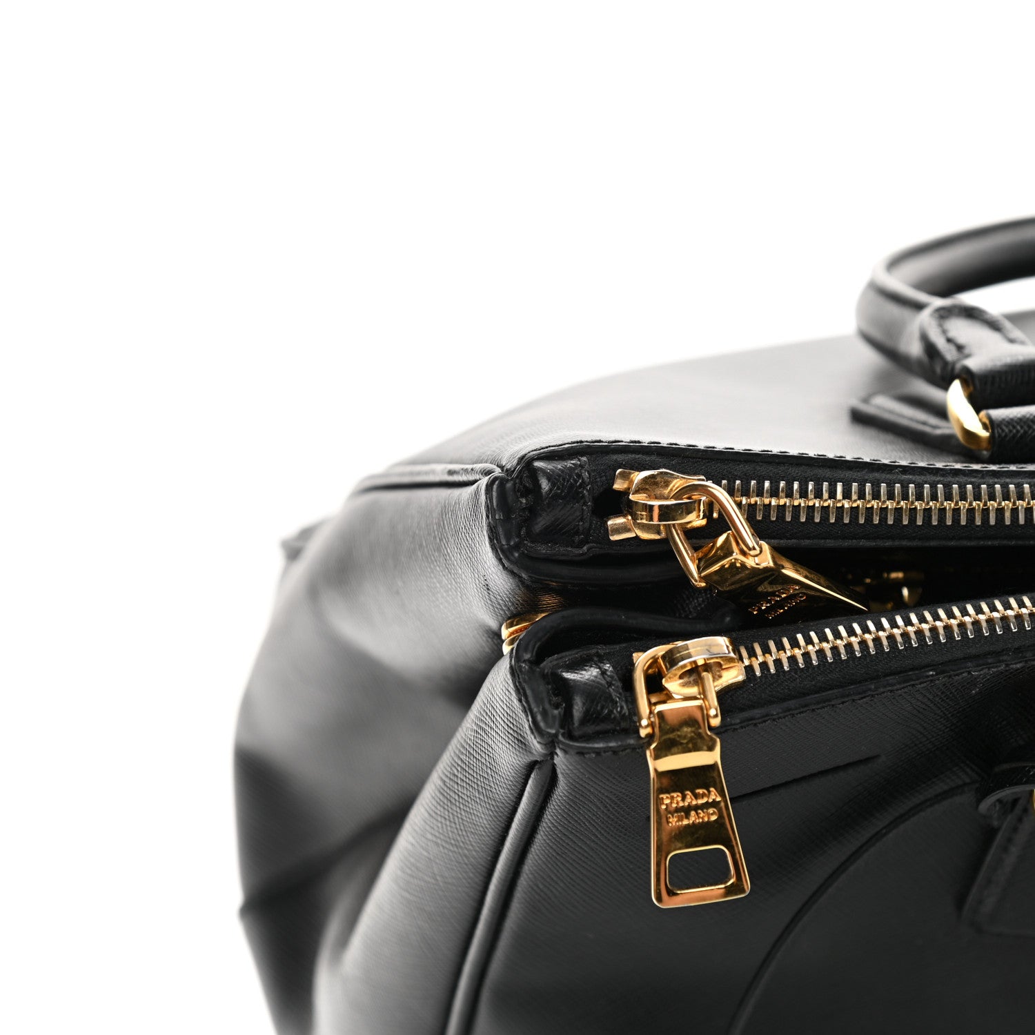 Prada Saffiano Medium Galleria Double Zip Tote Black 18 of 18