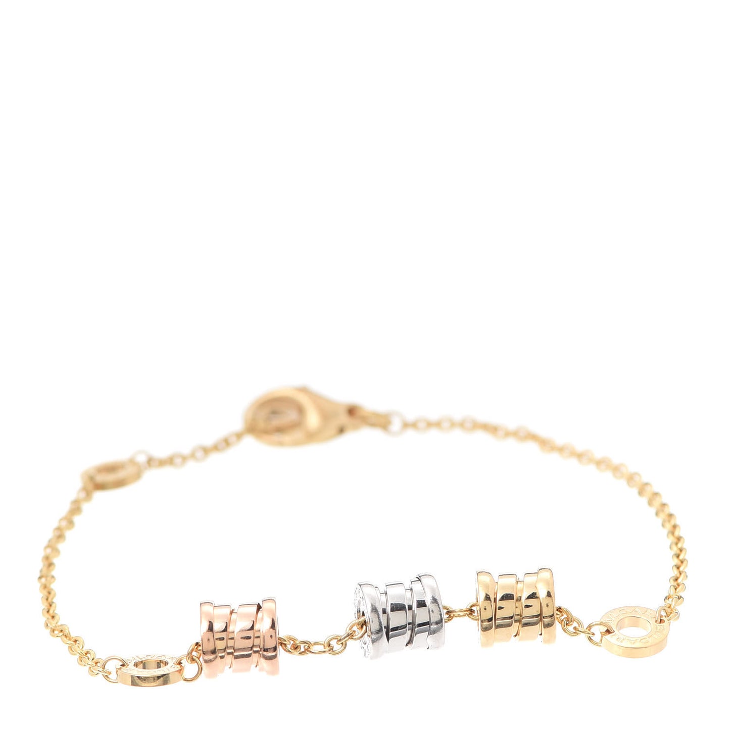 18K Yellow Rose White Gold B.Zero1 Bracelet