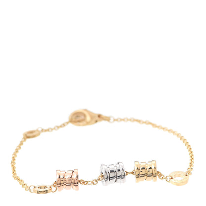 Bulgari 18K Yellow Rose White Gold B.Zero1 Bracelet 1 of 7