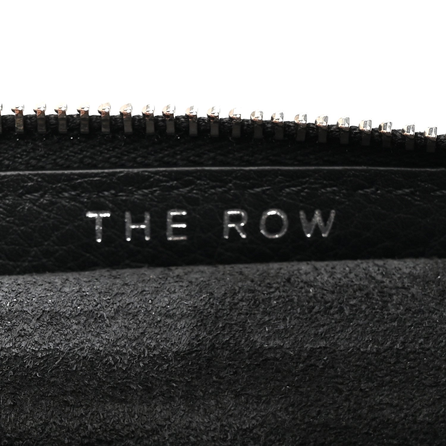The Row Smooth Calfskin Small Slouchy Banana Bag Black 5 of 9