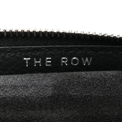 The Row Smooth Calfskin Small Slouchy Banana Bag Black 5 of 9