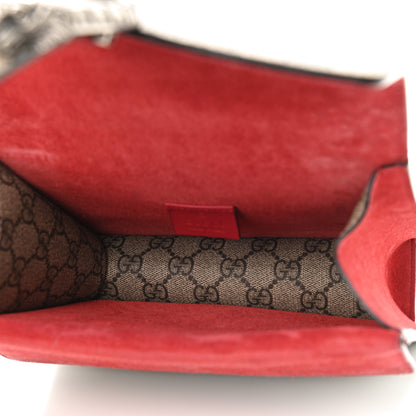 Gucci GG Supreme Monogram Mini Dionysus Shoulder Bag Hibiscus Red 5 of 16