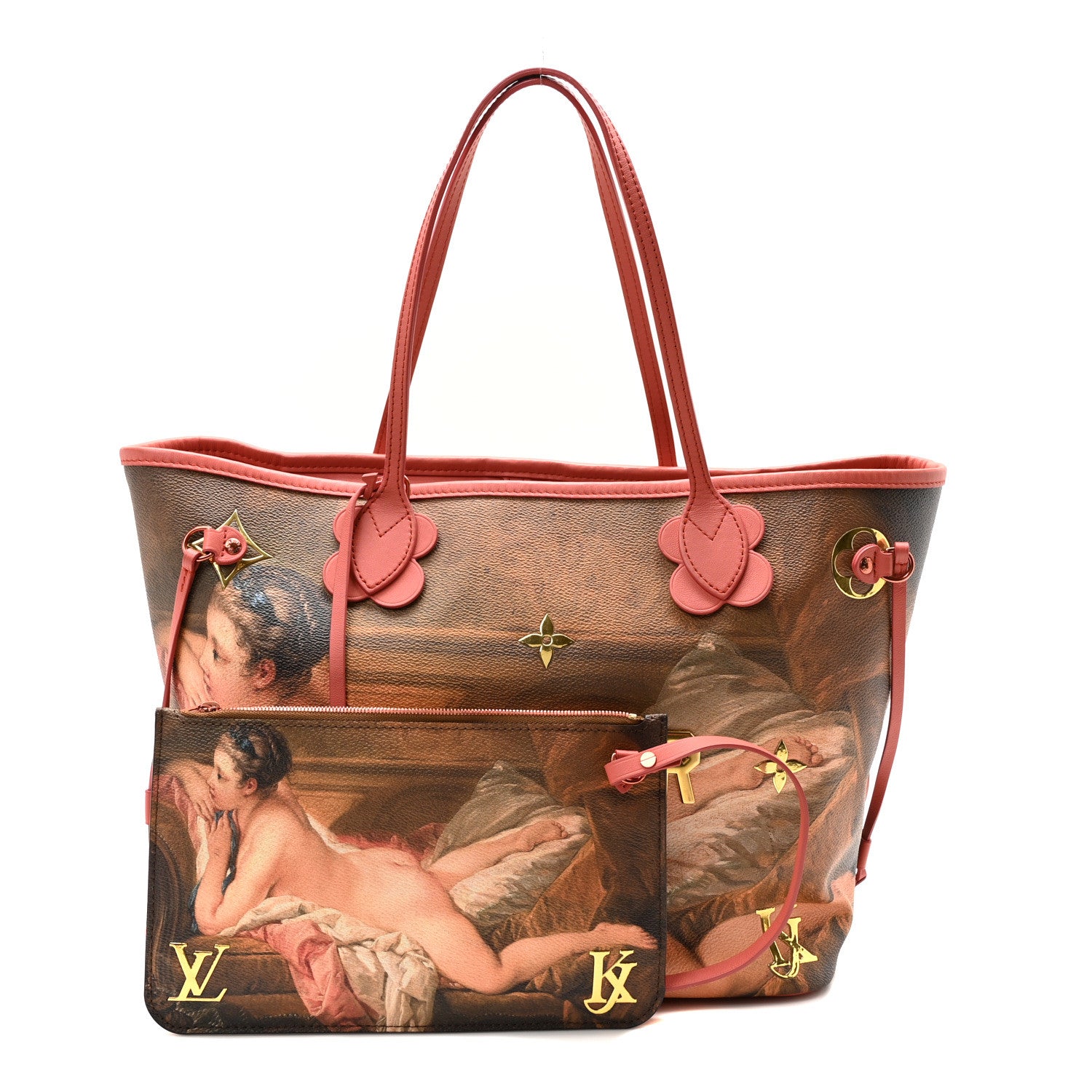 Louis Vuitton Masters Jeff Koons Boucher Neverfull MM 3 of 10