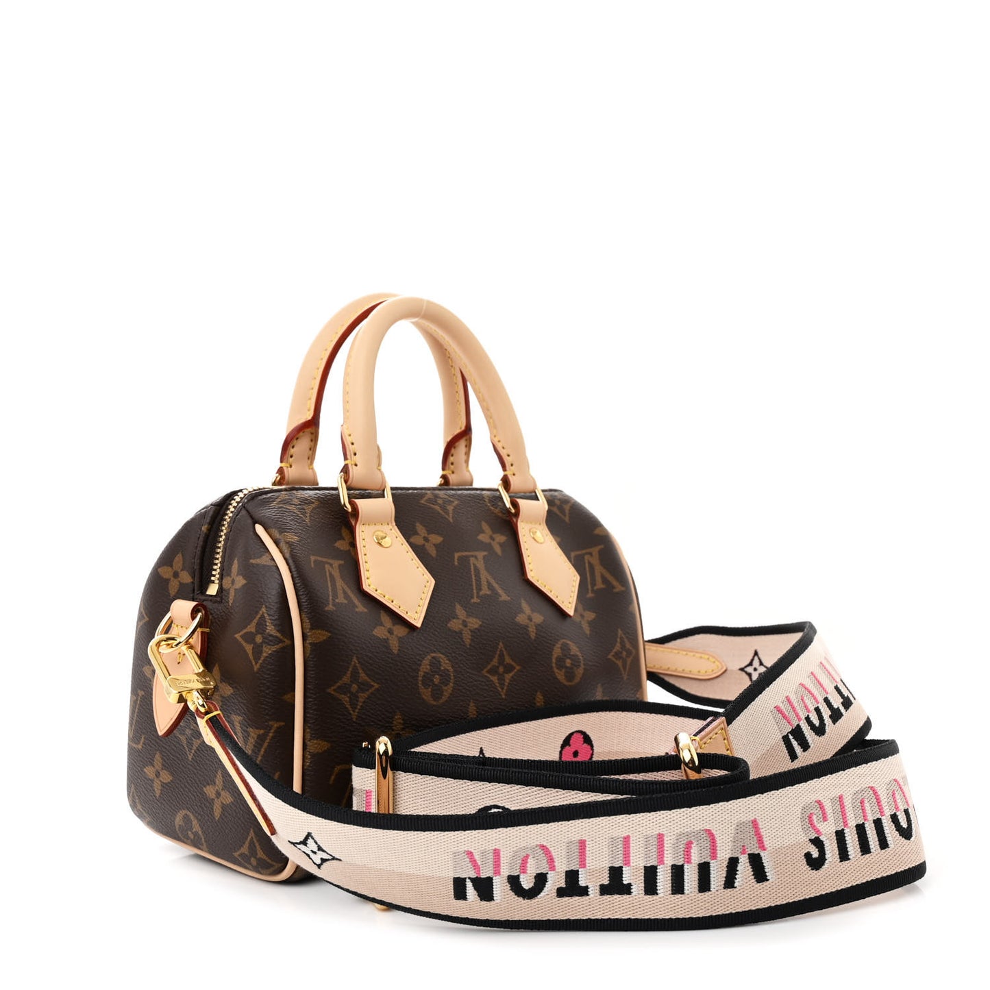 Monogram Speedy Bandouliere 20 Black