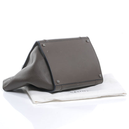 Celine Smooth Calfskin Medium Phantom Luggage Anthracite 4 of 10