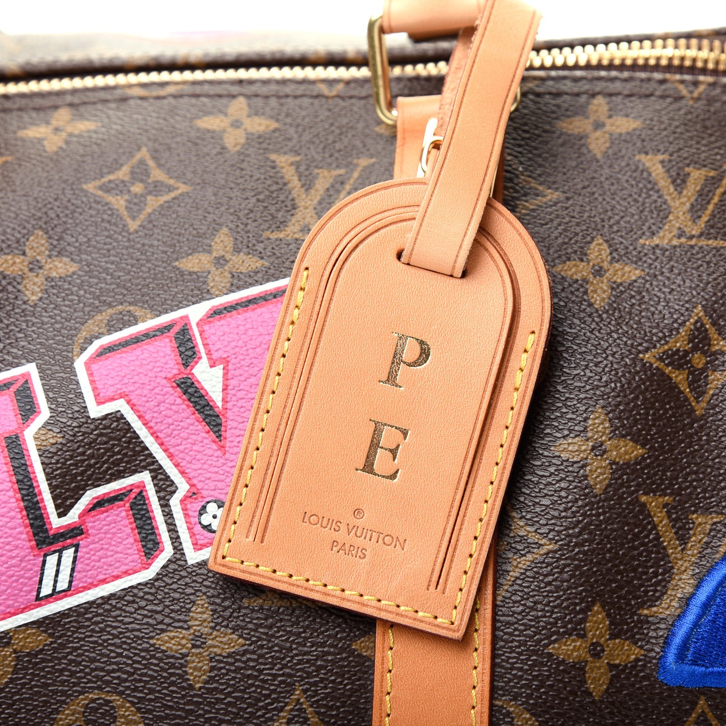 Monogram Patches Keepall Bandouliere 50