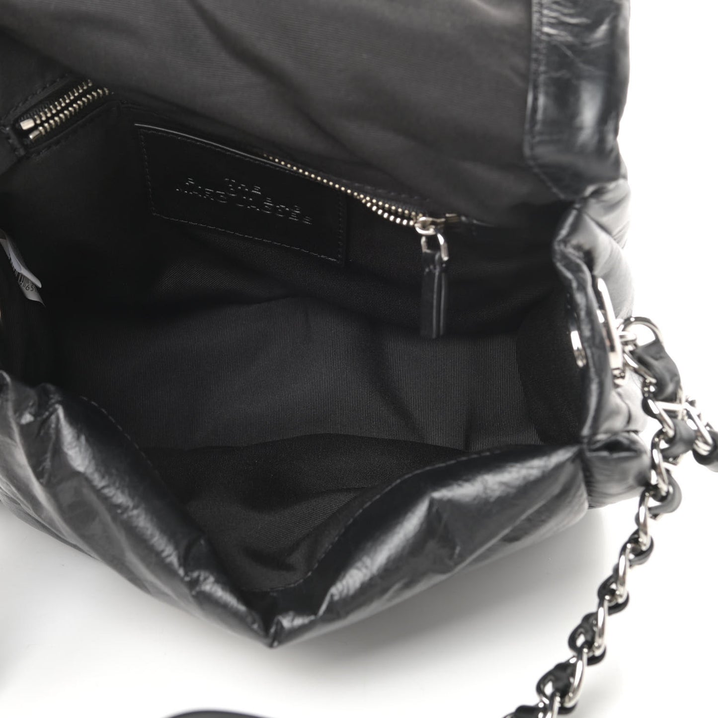 Lambskin The Pillow Bag Black