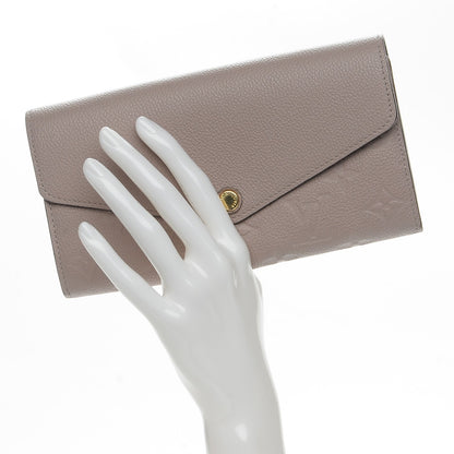 Louis Vuitton Empreinte Sarah Wallet NM Mastic 2 of 9