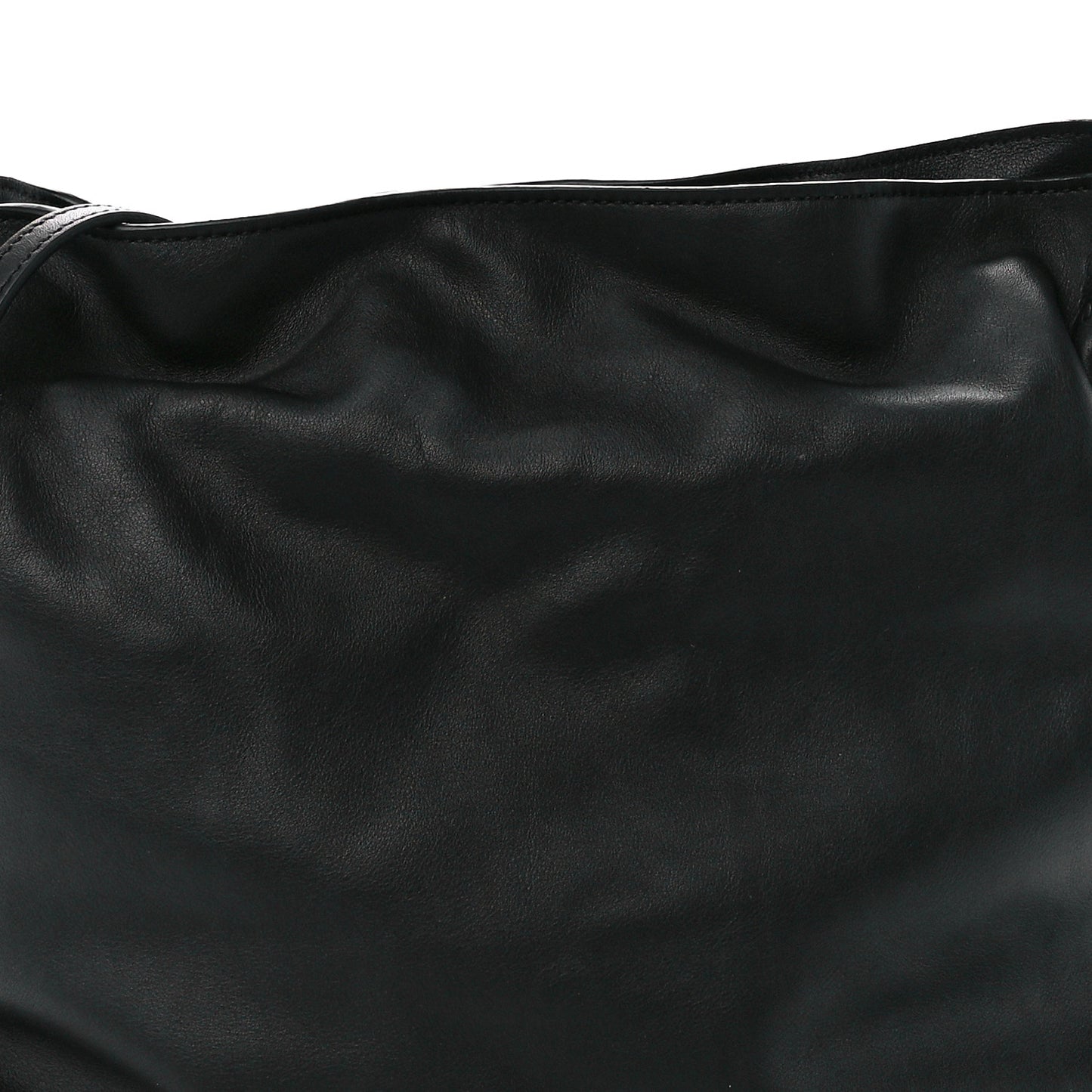 Calfskin Small Flamenco Knot Bag Black