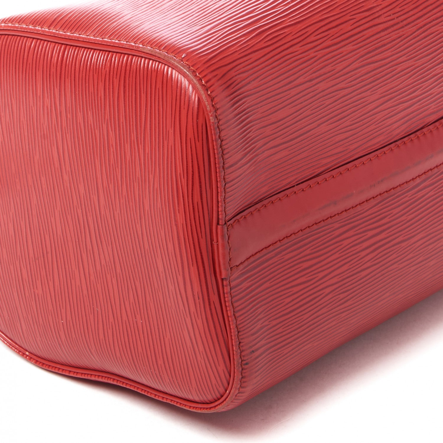 Louis Vuitton Epi Speedy 25 Castillan Red 5 of 9