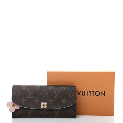 Louis Vuitton Monogram Bloom Flower Emilie Wallet 8 of 8