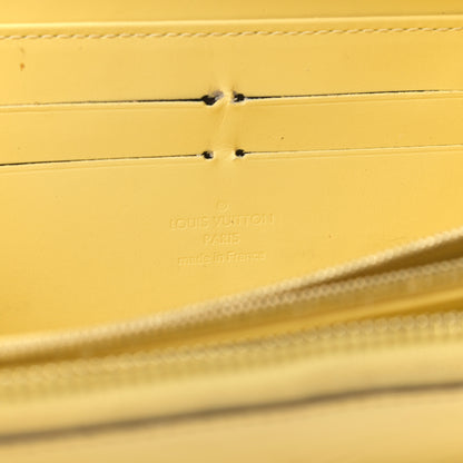 Louis Vuitton Vernis Zippy Wallet Citrine 6 of 7