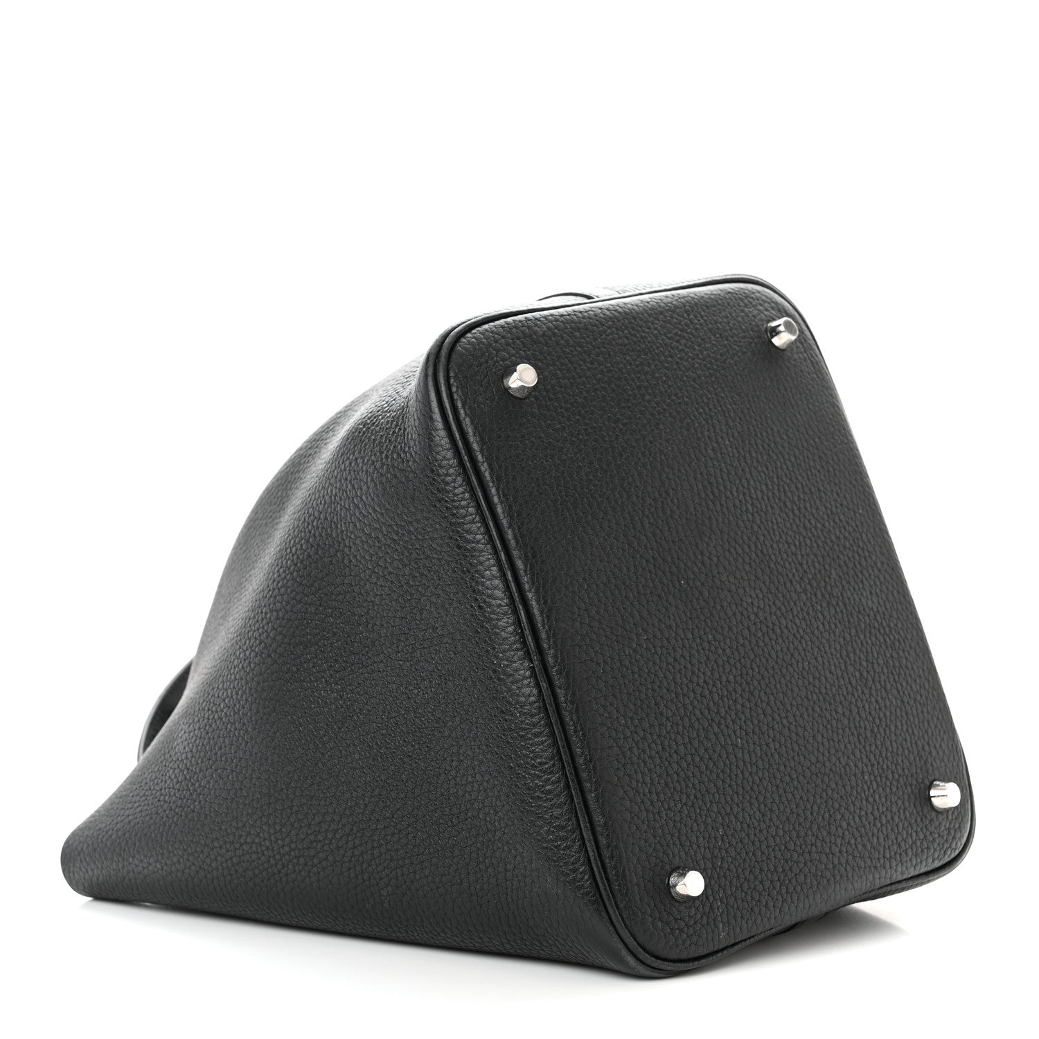 Hermes Taurillon Clemence Picotin Lock 22 MM Black 4 of 17