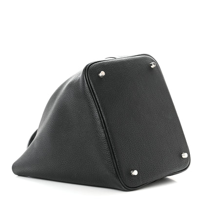 Hermes Taurillon Clemence Picotin Lock 22 MM Black 4 of 17