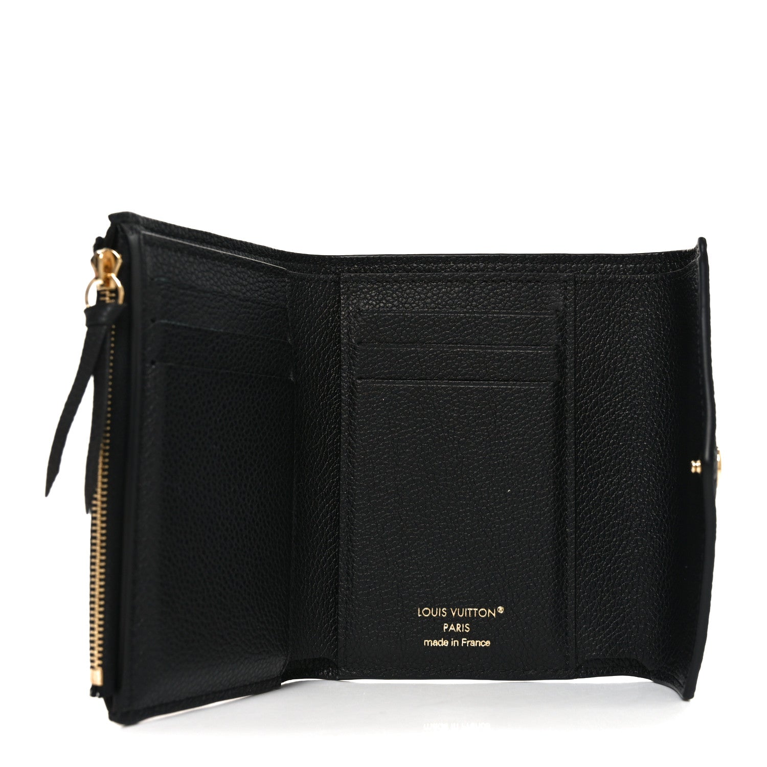 Louis Vuitton Empreinte Victorine Wallet Black 5 of 7