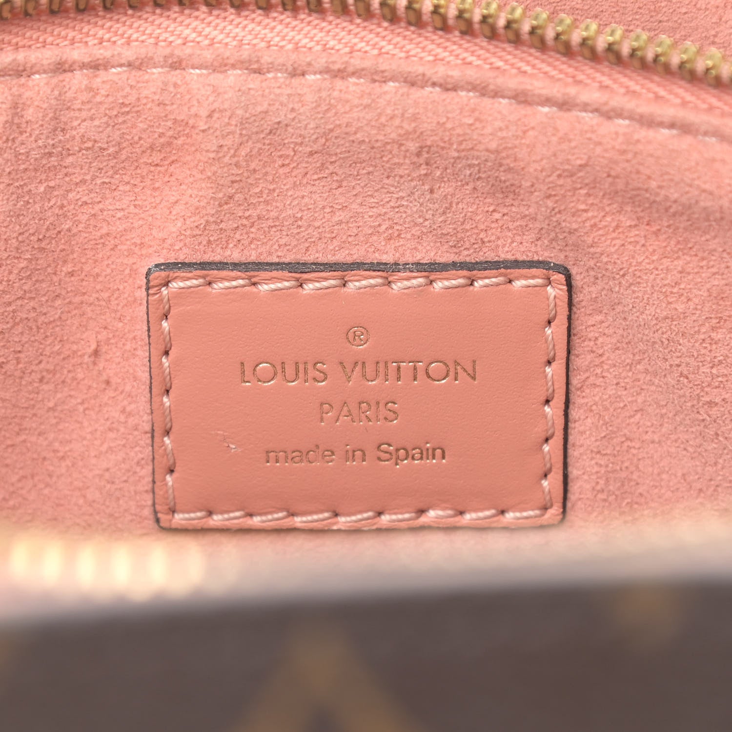 Louis Vuitton Monogram Soufflot BB Peach 6 of 12